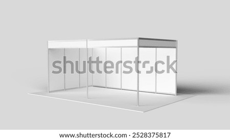 Isolated Shell Scheme Exhibition Booth