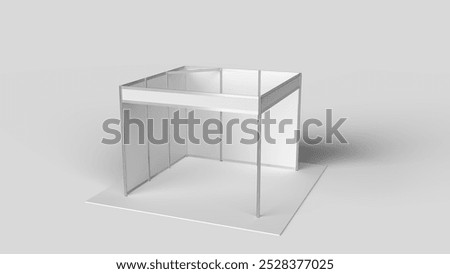 Isolated Shell Scheme Exhibition Booth