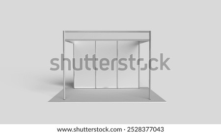 Isolated Shell Scheme Exhibition Booth