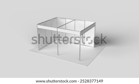 Isolated Shell Scheme Exhibition Booth