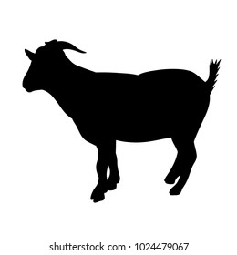 Goat Silhouette Images, Stock Photos & Vectors | Shutterstock