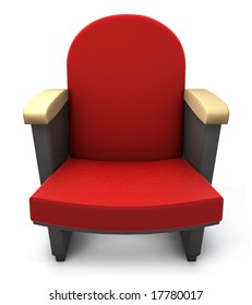 Isolated Theater Chair