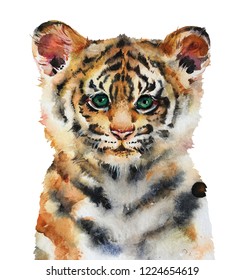 Baby Tiger Drawing Hd Stock Images Shutterstock