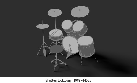 84 Kick drum pedal Stock Illustrations, Images & Vectors | Shutterstock