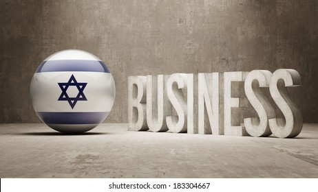 Israel Business Concept