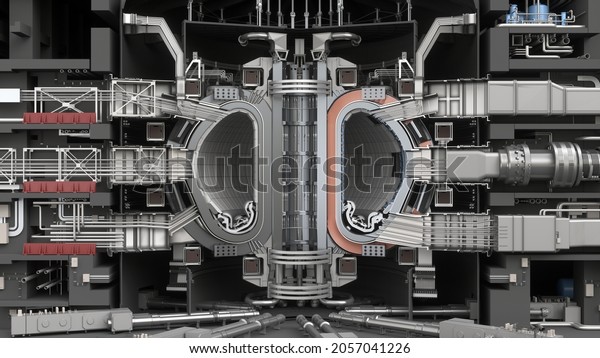 Iter Fusion Reactor Tokamak Thermonuclear Experimental Stock ...