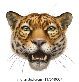 jaguar digital portrait