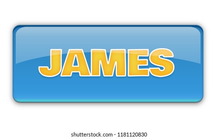 James Popular Nick Name Arround World Stock Illustration 1181120830 