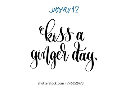 Kiss A Ginger Day Images Stock Photos Vectors Shutterstock