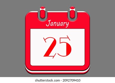 25 January January 25,