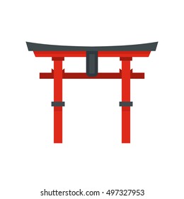 Torii Gate Icon Japan Gate Vector Stock Vector (royalty Free) 1781604476