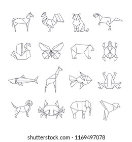 Animal Outline Images Stock Photos Vectors Shutterstock