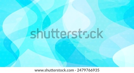 Japanese Pattern Linen Leaf Pattern Light Blue Background Clip Arts