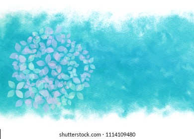 和柄 あじさい のイラスト素材 画像 ベクター画像 Shutterstock