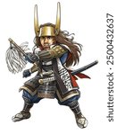 Japanese Samurai Warrior Ishida Mitsunari