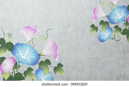 朝顔 和風 のイラスト素材 画像 ベクター画像 Shutterstock