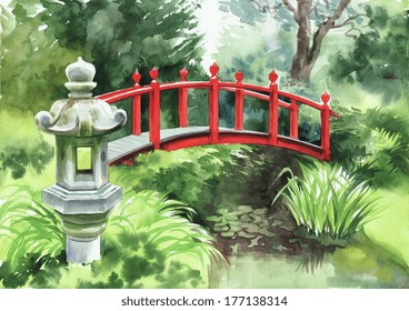 日本庭園 のイラスト素材 画像 ベクター画像 Shutterstock