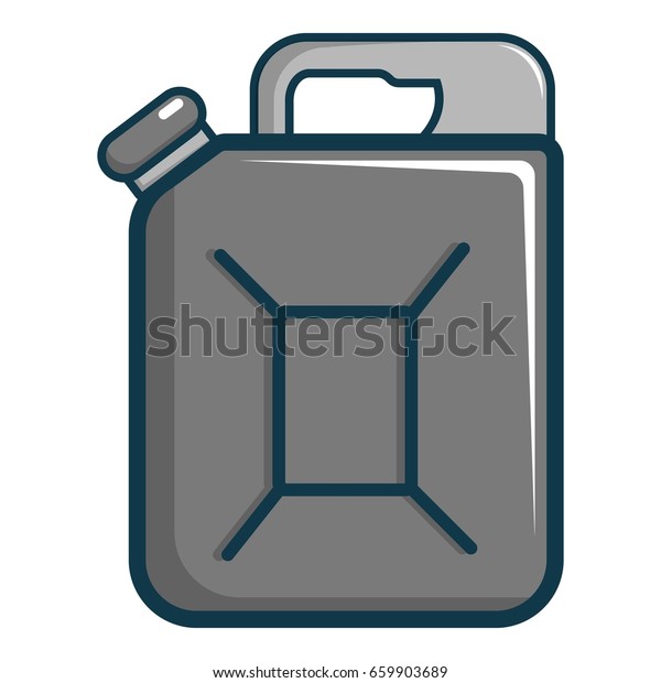 Jerrycan icon. Cartoon illustration of jerrycan  icon\
for web