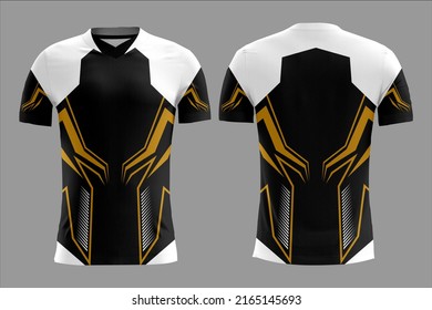 925 Esport mockup jersey Images, Stock Photos & Vectors | Shutterstock