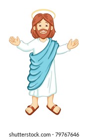 Jesus Cartoon Images, Stock Photos & Vectors | Shutterstock