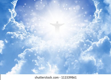jesus in heaven images