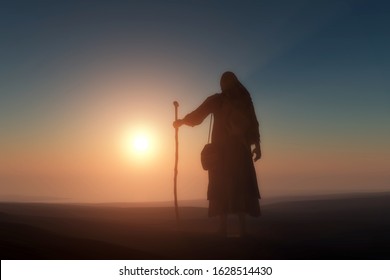 Jesus Desert Images Stock Photos Vectors Shutterstock