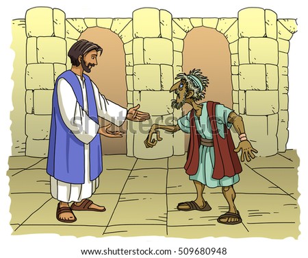 Jesus heals a withered hand 