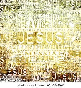 Jesus Religious Background Stock Illustration 415636042