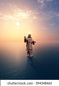 Jesus Walking On Water.