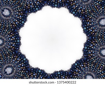 Jewelry Border Abstract Background Stock Illustration 1375400222