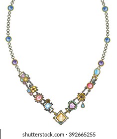 Jewelry Design fashion Necklace