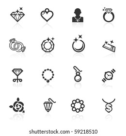 Jewelry  icons - minimo series