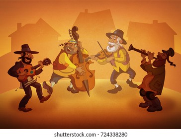 Jewish Klezmer Musicians