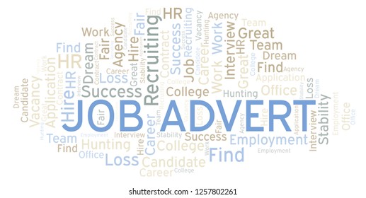 Job Advert word cloud.