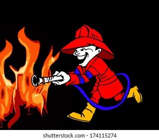 Job: firefighter - Shutterstock ID 174115274