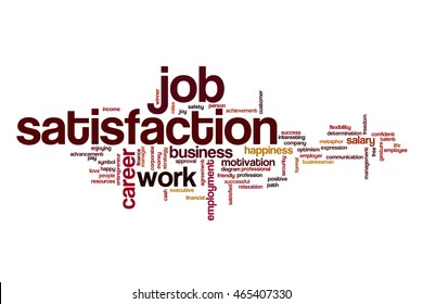 Job Satisfaction Word Cloud