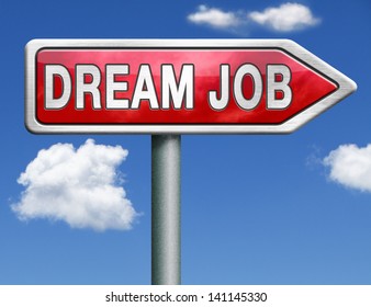 Job Search Road Sign Find Vacancy For Jobs Dream Career Move Help Wanted Job Ad Recruitment Arrow Job Icon Job Button Hiring Now