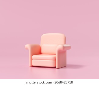 Job Vacancy and Hiring concept. Empty armchair for job advertisement, job offer background. 3d render illustration