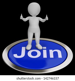 Join Button Showing Subscriptions Application And Registration