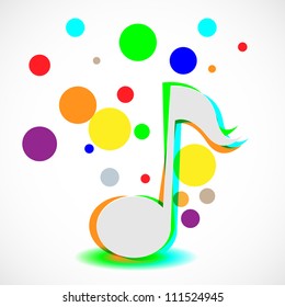 Jpeg version. abstract music background