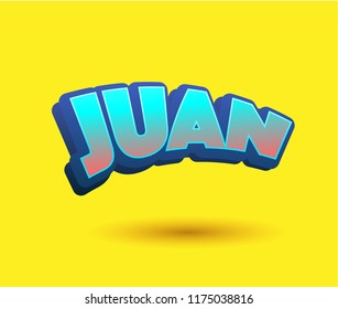 Juan Popular Nick Names Around World Stock Illustration 1175038816 ...