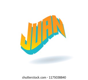 Juan Popular Nick Names Around World Stock Illustration 1175038840 ...