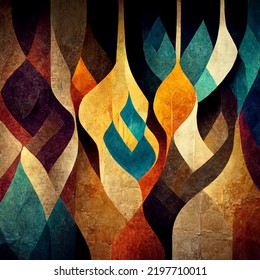 
Judasim Modern Graphic Pattern. Geometric Abstract Pattern. Painting Concept Art, Background Wallpaper. 