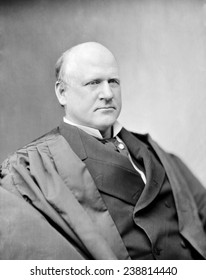 Judge John Marshall Harlan, Justice Of The Supreme Court. He Was The Lone Dissenter To The Decision Of Plessy V. Ferguson, Which Upheld He Constitutionality Of Racial Segregation. Ca. 1865-1880