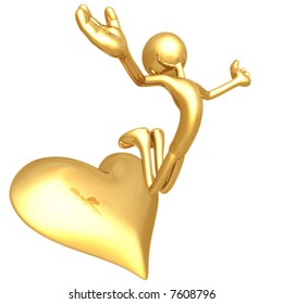 Jump For Joy Heart