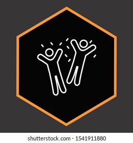 jumping icon For Your Project