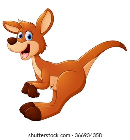 Jumping Kangaroo Cartoon