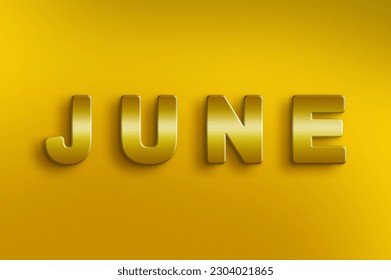 June is the sixth month of the year, in the northern hemisphere usually considered the first month of summer. - Powered by Shutterstock