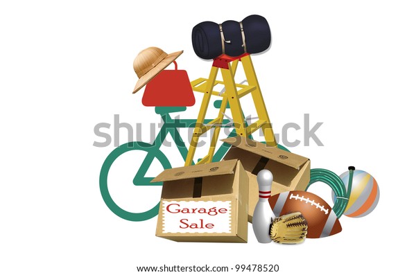 Junk Stock Illustration 99478520