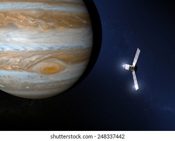 Jupiter And Juno Space Probe